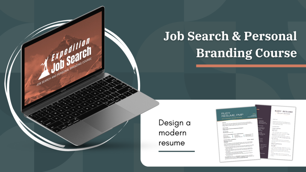 Image for a job search and personal branding online course